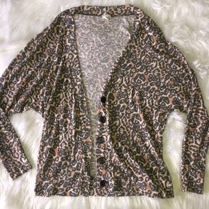 Leopard Cardigan